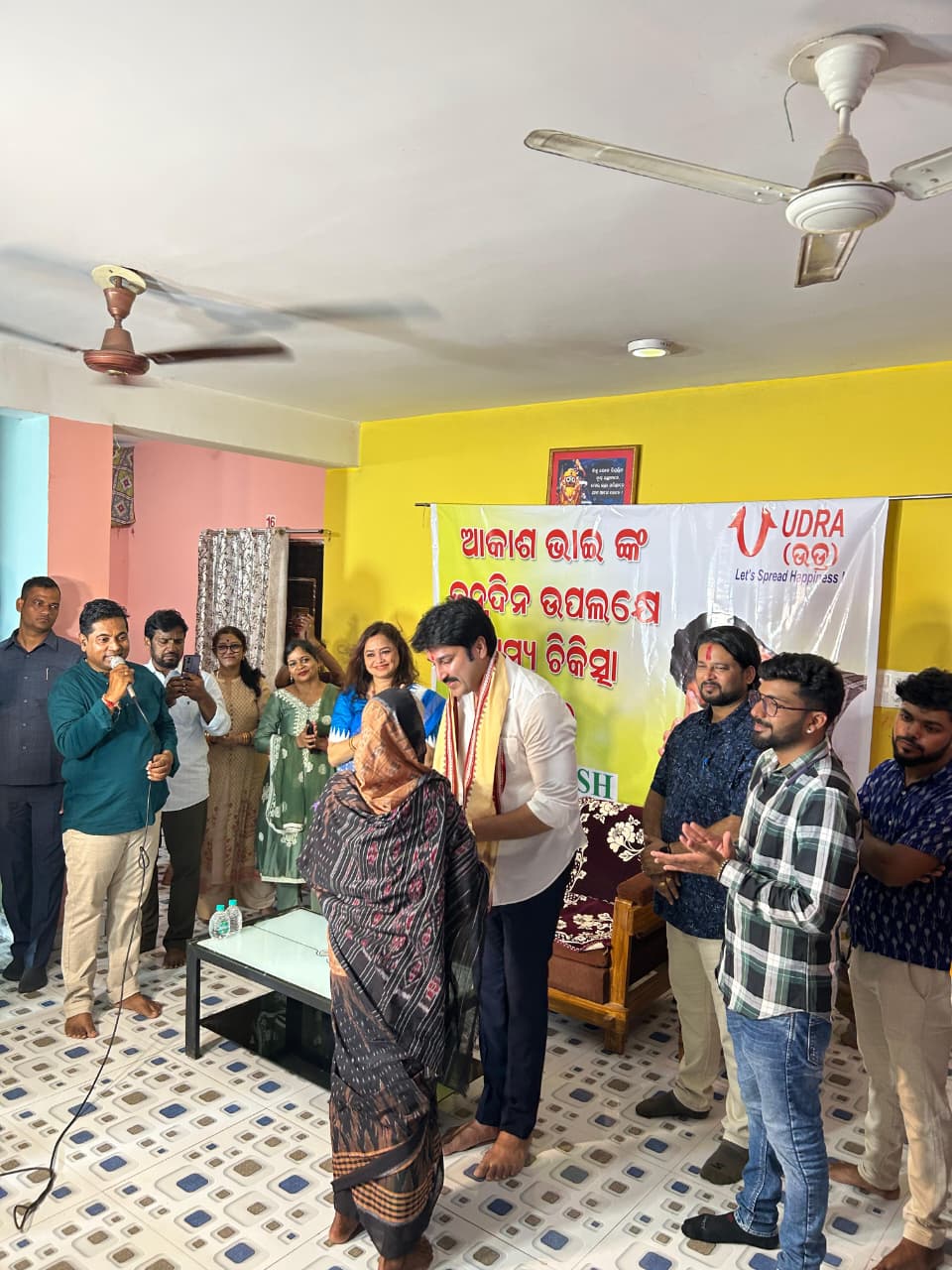 Health Camp at Shri Krishna Old Age Home
